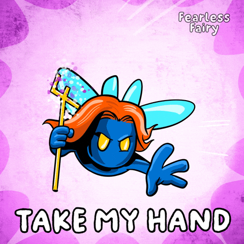 Reach Out I Got You GIF by VeeFriends