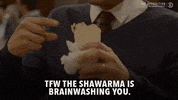 shawarma brainwashing GIF by The Opposition w/ Jordan Klepper