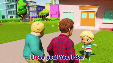Friends Love GIF by moonbug