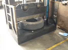 tire guillotine GIF by Digg