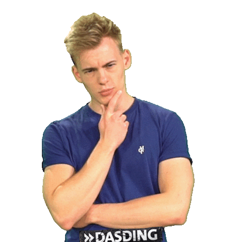 Thinking What Sticker by DASDING
