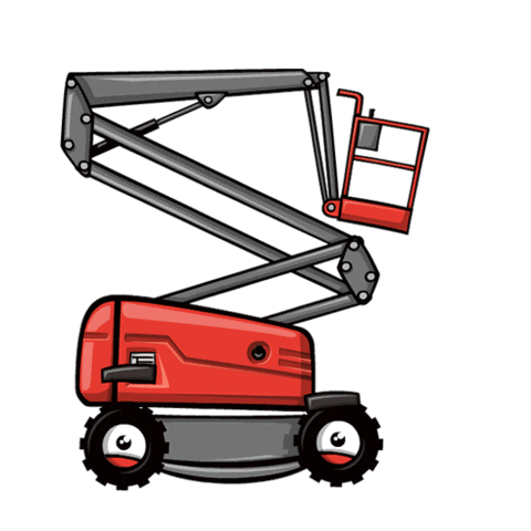 Happy Genie Sticker by Skyjack