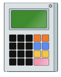 School Numbers Sticker