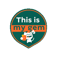 citycatts citycatt this is my gem Sticker