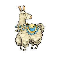 Peru Lama Sticker