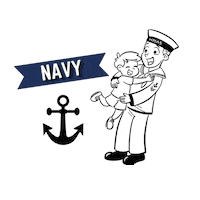 someoneiloveisindefence military navy sailor defence Sticker