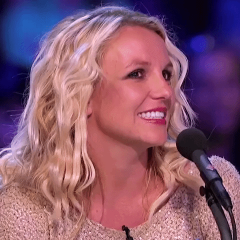 happy britney spears GIF by X Factor Global