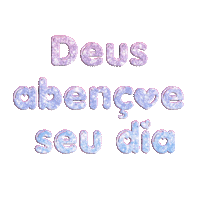 Bom Dia Glitter Sticker