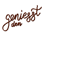 Monday Geniessen Sticker by Handbeschriftetes