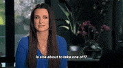 kyle richards leg GIF by RealityTVGIFs