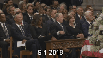 presidents obama michelle george laura bush candy GIF