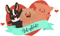 Happy Fuzzy Bunny Sticker
