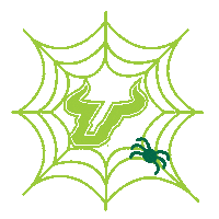 South Florida Halloween Sticker by University of South Florida