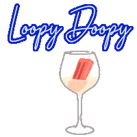LoopyDoopyBar cheers nyc cocktail summertime Sticker