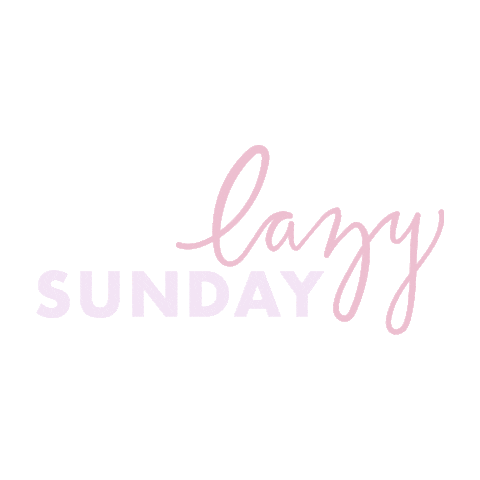 Happy Sunday Pink Sticker by Beauty by Earth