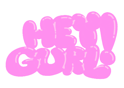 Pink Typography Sticker by alexchocron