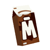 bigmaustralia summer drink chocolate milk Sticker
