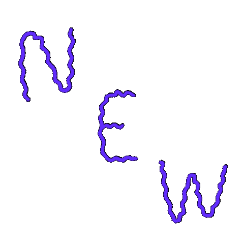 Neon Coming Sticker