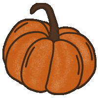 Fall Orange Sticker by Decorating Outlet