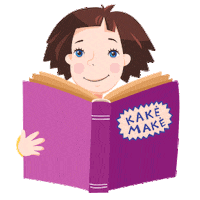 videostars su gimtadieniu knyga kake make skaityti Sticker