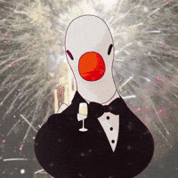 Great Gatsby Cheers GIF by Silly Goose