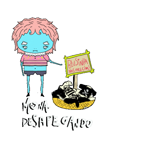 Shop Mona Sticker by MonaDesenhando