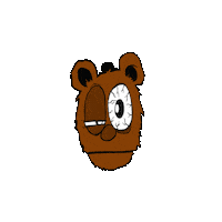 Tired Art Sticker