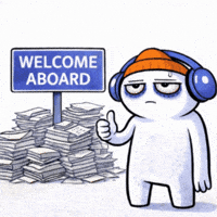 Sad New Job GIF