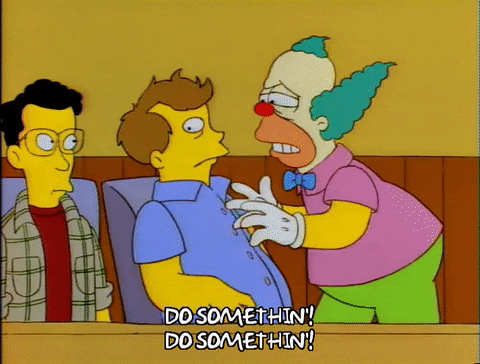 season 8 krusty the klown GIF