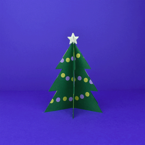 helencferry animation christmas paper festive GIF