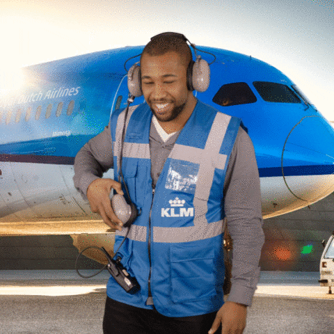 Royal Dutch Airlines Travel GIF by KLM
