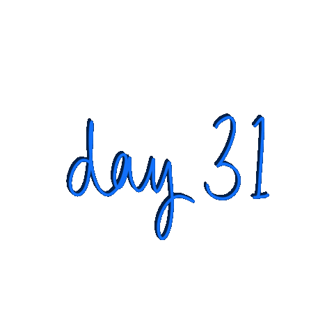 Day 31 Sticker