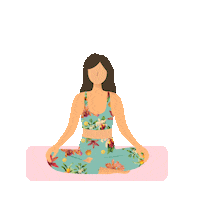 Yoga Yogatime Sticker by TATY PARRALES