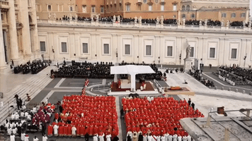 Pope Benedict's Coffin Carried Into St Peter's Basilica for Burial