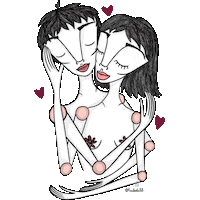 netflix love Sticker by anchetulil