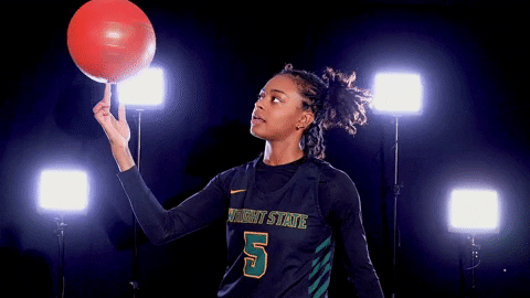College Basketball GIF by Wright State University Athletics