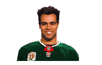 Happy Jordan Greenway Sticker by Minnesota Wild
