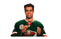 Happy Jordan Greenway Sticker by Minnesota Wild