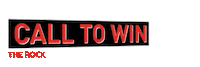 call to win Sticker by The Rock