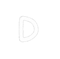 D Letter Sticker