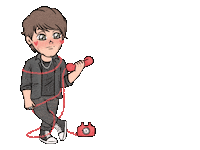 Hanging On Sticker