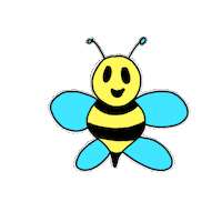 Honey Bee Bees Sticker by Digital Pratik