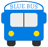 haverfordcollege bus haverford college bloob blue bus Sticker