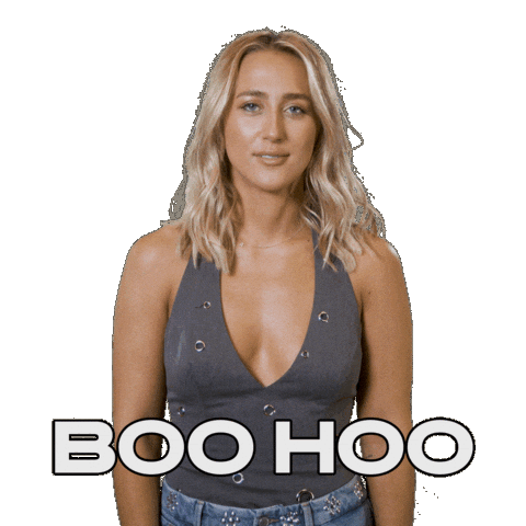 Crocodile Tears Boo Hoo Sticker by Ashley Cooke