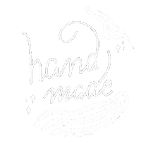 Therubyscribbles handmade stamp madewithlove whitetext Sticker
