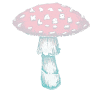 klasseskateco psychedelic mushroom klasse amanita Sticker