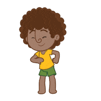 Happy Kid Sticker by Mundo Bita