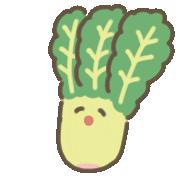 kupaberu vegetable 野菜 やさい ベジタブル Sticker