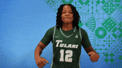 Tulane Rollwave GIF by GreenWave