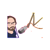 Podcast Sticker by Pretty Easy Podcasts